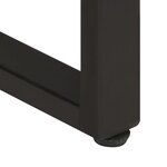 vidaXL Table de salle à manger 200 cm Bois de manguier brut