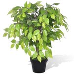 Palmier Artificiel Plastique avec Pot 60 cm