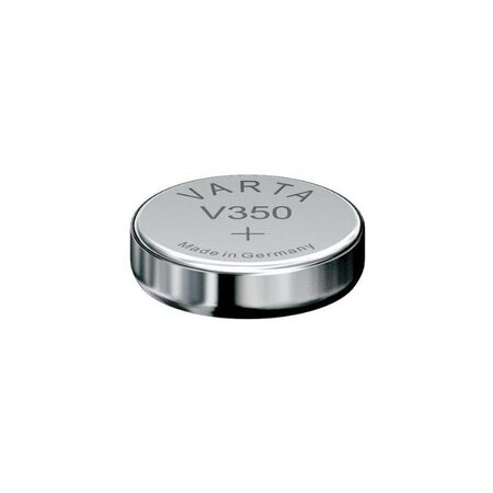 Pile bouton oxyde d'argent pour montres v350 (sr42) x 10 varta