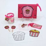 14 feuilles de plastique fou - transparentes poncées