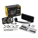 CORSAIR Kit de Refroidissement Processeur Hydro H100x - Radiateur 240mm - Systeme Watercooling Tout en Un (CW-9060040-WW)