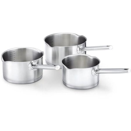 KITCHEN FUN BY BEKA 13816974 Mambo Série de 3 casseroles 16/20 cm - Tous feux + induction et four