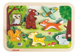 Chunky puzzle forêt - Janod