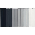 Pastels secs Carrés Mungyo Boite 12 Camaïeu de gris