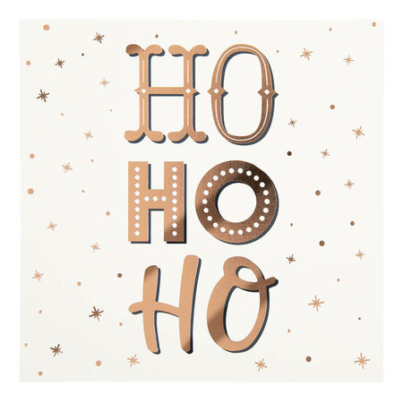 Carte De Vœux Etincelle Ho Ho Ho - Draeger paris