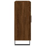 vidaXL Buffet chêne marron 69 5x34x90 cm bois d'ingénierie