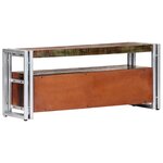 vidaXL Meuble TV 90 x 30 x 40 cm Bois de récupération massif