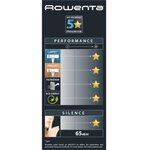 Rowenta ro7649ea aspirateur sans sac silence force cyclonic parquet  - 2 5 l- 65 db silencieux - rouge et gris