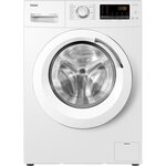 Lave-linge hublot haier hw80-b1239n-fr - 8 kg - moteur direct motion - vapeur - classe a - blanc