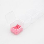 Boîte de rangement DIAM'S pour strass et diamants - 28 emplacements