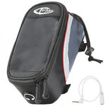 Tectake Étui a vélo pour Smartphone pour cadre de vélo, Imperméable - 20 x 9,5 x 10 cm