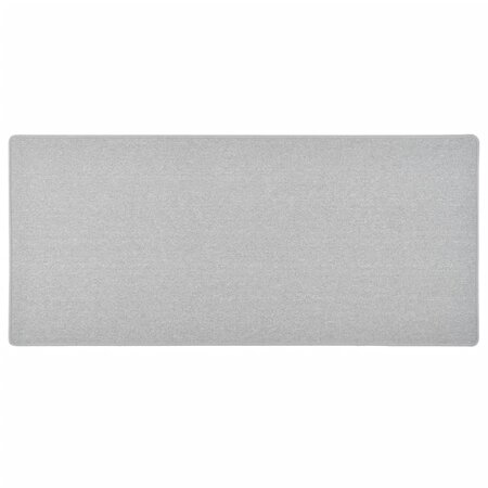 vidaXL Tapis de couloir Gris clair 50x100 cm