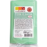 Pâte à sucre vert d'eau - 250 g