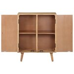vidaXL Buffet 60x35x75 cm Bois d'acacia massif