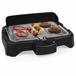Tristar Barbecue électrique de table 2000 W 34 5x23 cm Noir