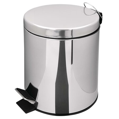 Ridder panier à ordures timon 3 l chrome
