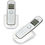 Fysic téléphone dect fx-9000 duo double blanc