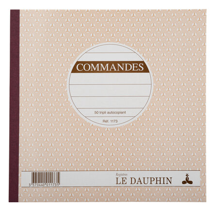 Manifold Autocopiant 210x210 Commandes 50 Tripli - X 5 - Le Dauphin