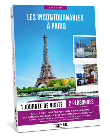 Coffret cadeau - TICKETBOX - 1 jour à Paris