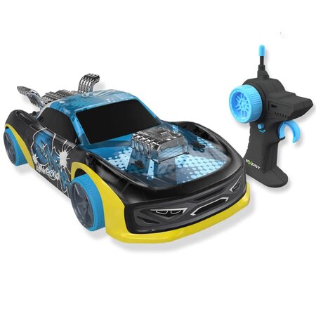 Exost Voiture jouet télécommandée Xmoke Bleu 1:14