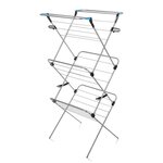 MINKY IH86590100V Séchoir a linge -  Double sécurité - Argenté