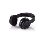 NEDIS HPRF000BK Casque sans Fil - Fréquence radio (RF) - Tour d'oreille - Noir