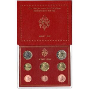Coffret série euro BU Vatican 2008