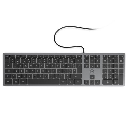 MOBILITY LAB Clavier filaire Slim finition métal - Space Grey