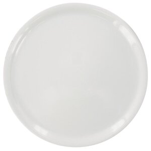 Assiette à pizza en porcelaine blanche 280 mm saturnia napoli - lot de 6 -  - porcelaine