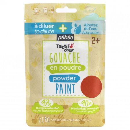Gouache en poudre - 100 g - Orange