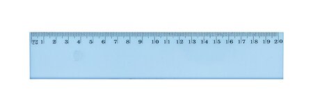 Règle plate plastique incassable 20 cm JPC