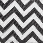 Bo-Camp Tapis d'extérieur Chill mat M Wave 1 8x2 m Noir et blanc