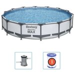 Bestway ensemble de piscine steel pro max 427x84 cm
