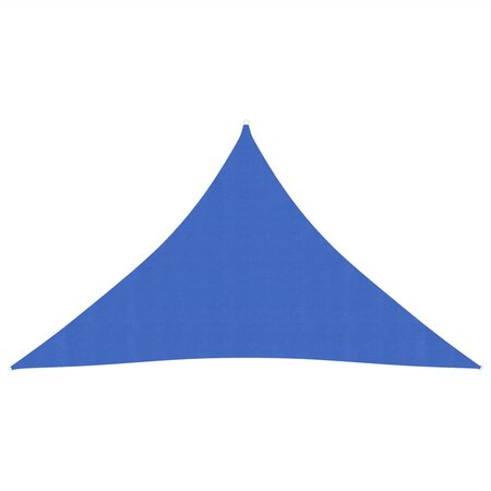 vidaXL Voile d'ombrage 160 g/m² Bleu 3 5x3 5x4 9 m PEHD