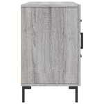 vidaXL Buffet sonoma gris 100x36x60 cm bois d'ingénierie