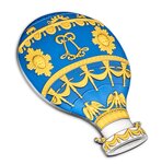 HOT AIR BALLOON 2 onces argent monnaie 25 Francs Burundi 2023