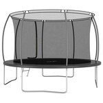 vidaXL Ensemble de trampoline rond 366x80 cm 150 kg