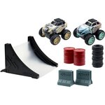 Exost jump - pack duo (2 voitures friction + accessoires) - assortiment