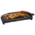 Russell hobbs plancha et gril incurvé maxicook noir 1800-2200 w