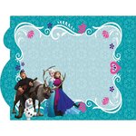 Carte anniversaire 6 ans la reine des neiges - draeger paris