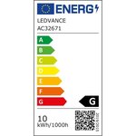 Osram spot r80 led verre clair 9 1w=100 e27 chaud