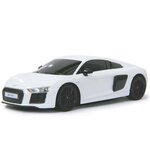 Jamara voiture télécommandée audi r8 2015 1:24 blanc