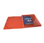 Boite De Classement Exabox En Polypropylène - Dos 25mm - Crystal Colours - A4 - Couleurs Assorties - X 8 - Exacompta