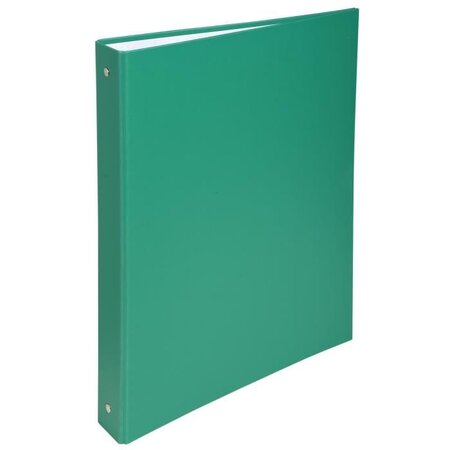 Exacompta - classeur a anneaux - dos 40 mm - 21 x 29 7 - 4 anneaux - remborde plastique 18/10eme - couleur verte