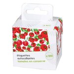 200 étiquettes pour conserves et confitures - Tomates