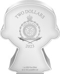 Pièce de monnaie en Argent 2 Dollars g 31.1 (1 oz) Millésime 2023 Chibi COUNT DOOKU
