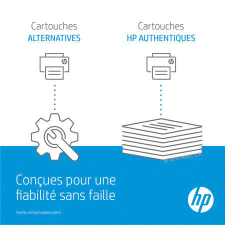 Hp 21/22 pack 2 cartouches noir et couleurs sd367ae