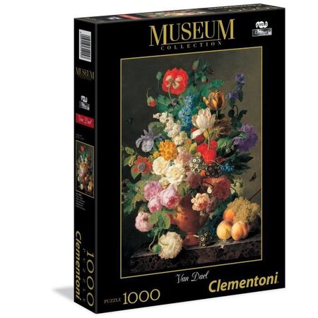 PUZZLE Collection Museum 1000 pieces - Van Dae l Vase de Fleurs