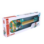 HAPE Jouet instrument de musique en bois - Guitare flower power