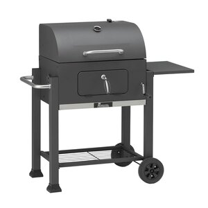 Grillchef barbecue au charbon comfort 108 x 68 x 112 cm noir